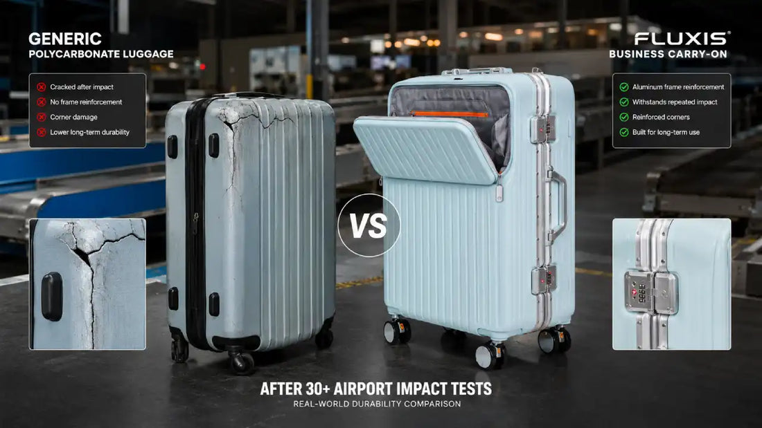 Aluminum Frame Suitcase vs Polycarbonate: Which Lasts Longer?